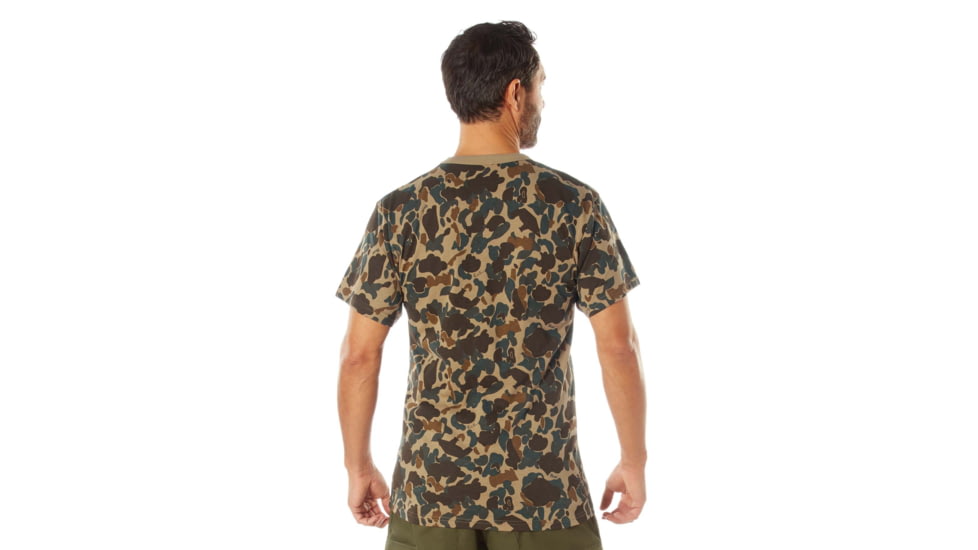 Rothco X Bear Archery Fred Camo T-Shirt, Camo, Small, 613902035959