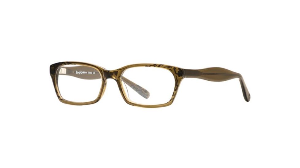 Rough Justice RJ Bossy SERJ BOSS00 Single Vision Prescription Eyeglasses - Olive SERJ BOSS005330 GN