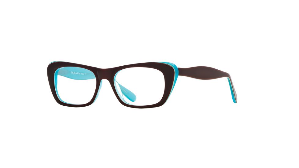 Rough Justice RJ Catty SERJ CATT00 Single Vision Prescription Eyeglasses - Garnet Ice SERJ CATT005240 BUR