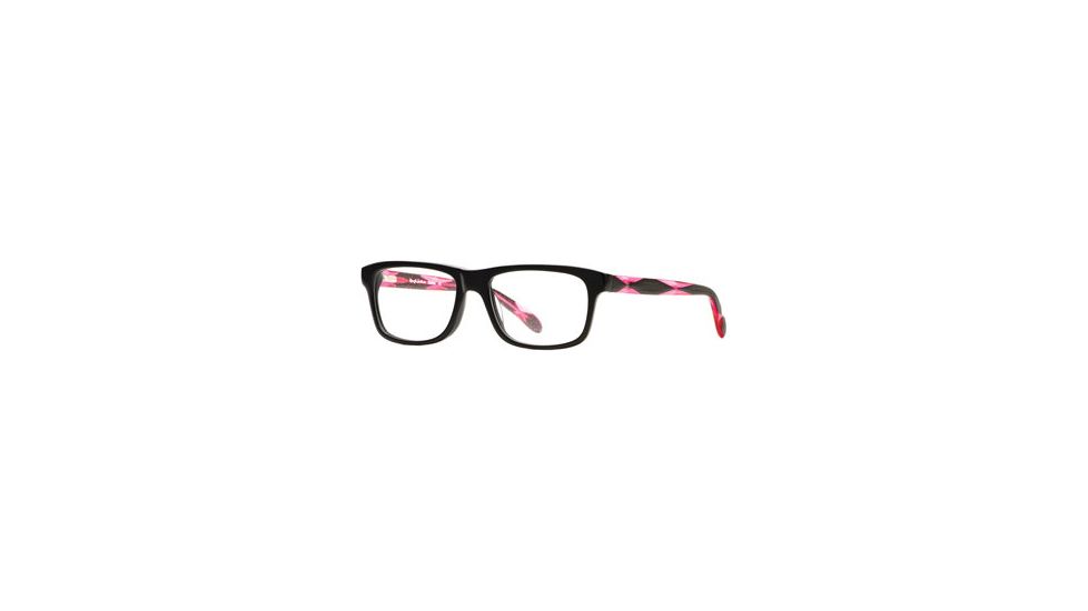 Rough Justice RJ Electro SERJ ELEC00 Single Vision Prescription Eyeglasses - Brilliant Black SERJ ELEC005335 BK