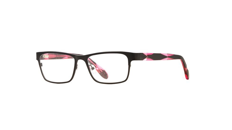 Rough Justice RJ Knockout SERJ KNOC00 Progressive Prescription Eyeglasses - Brilliant Black SERJ KNOC005135 BK