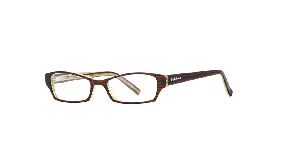 Rough Justice RJ Spunky SERJ SPUN00 Eyeglass Frames - Cocoa Lime SERJ SPUN005140 BN