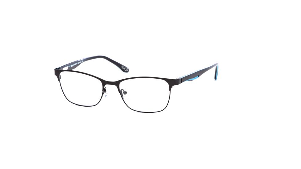 Rough Justice RJ Wink SERJ WINK00 Single Vision Prescription Eyeglasses - Black SERJ WINK005235 BK