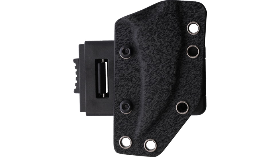 Brous Blades Silent Enforcer Fixed Blade Knife, 2.75 in, D2 Tool Steel, Recurve Blade, Blackout, SILENT ENFORCER BLACKOUT