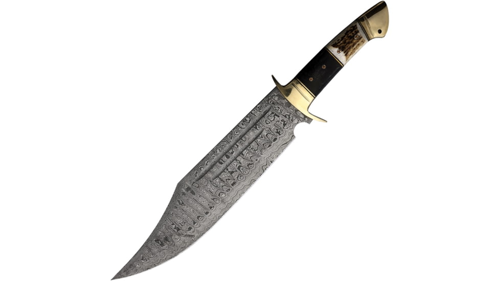 Rough Rider Bowie Damascus