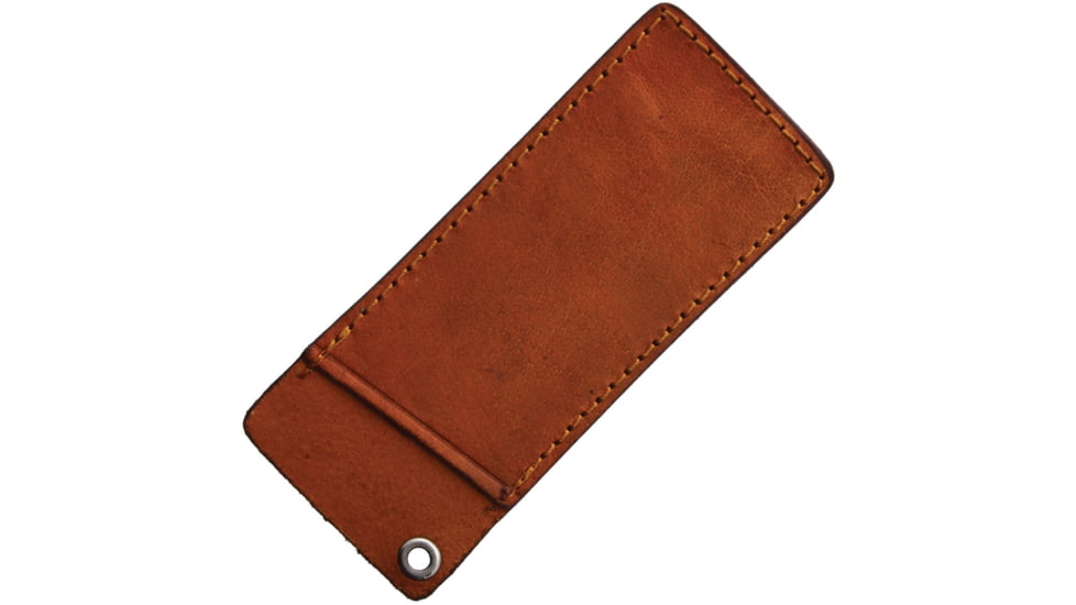 Rough Rider Large Knife Slip Pouch, Brown leather construction, RR2245 LARGE
