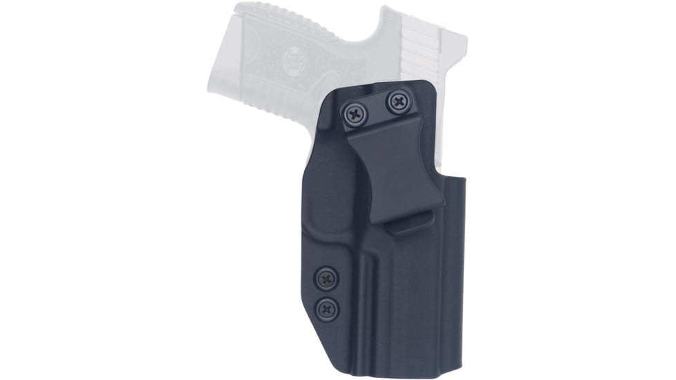 Rounded by Concealment Express IWB KYDEX Holster FN 509 CC Edge, Right Hand, Black, FNS-FN509-BK-RH-VAR-RMR