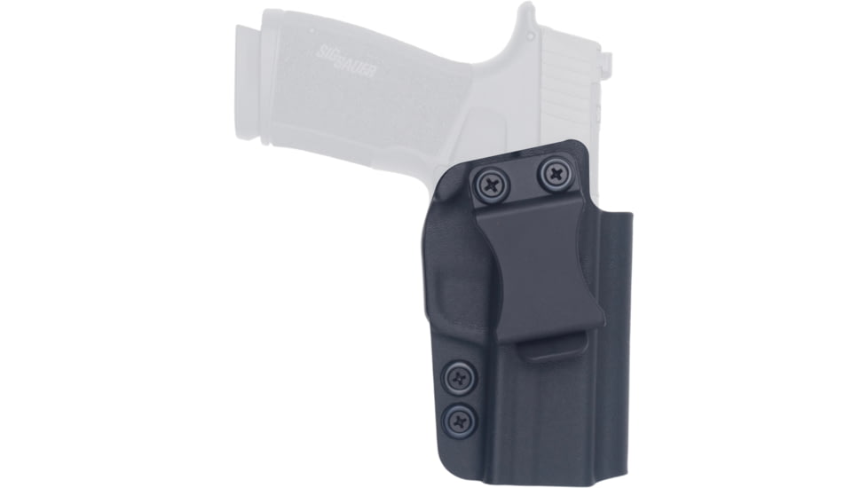 Rounded by Concealment Express IWB KYDEX Holster Sig Sauer P365X Macro, Right Hand, Black, SSR-P365XMACRO-BK-RH-VAR