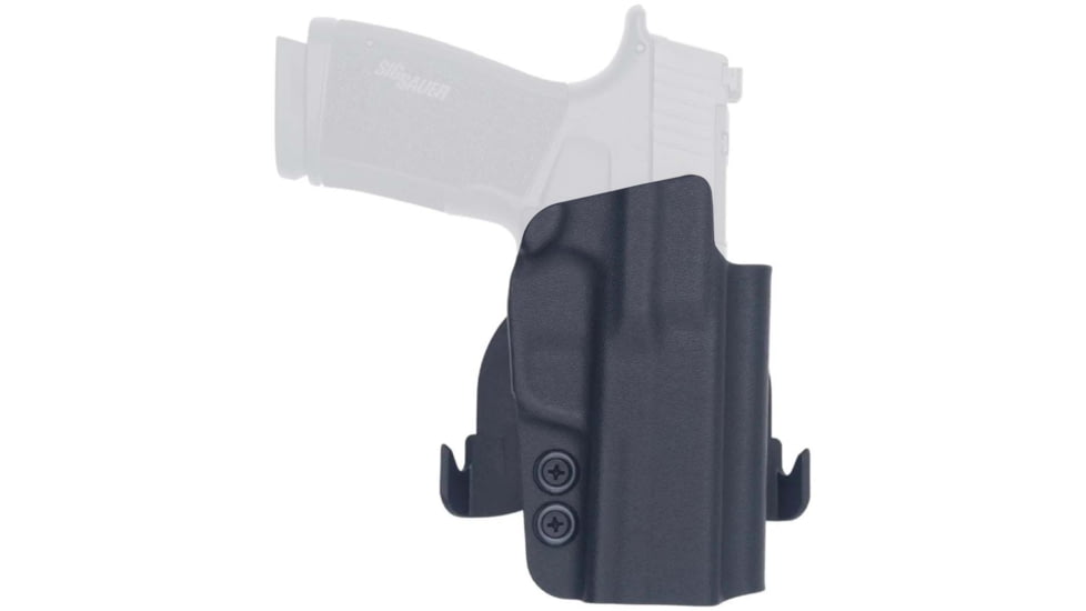 Rounded by Concealment Express OWB Paddle Kydex Holster SIG Sauer P365 X-Macro, Right Hand, Black, SSR-P365X-BK-RH-OWDL