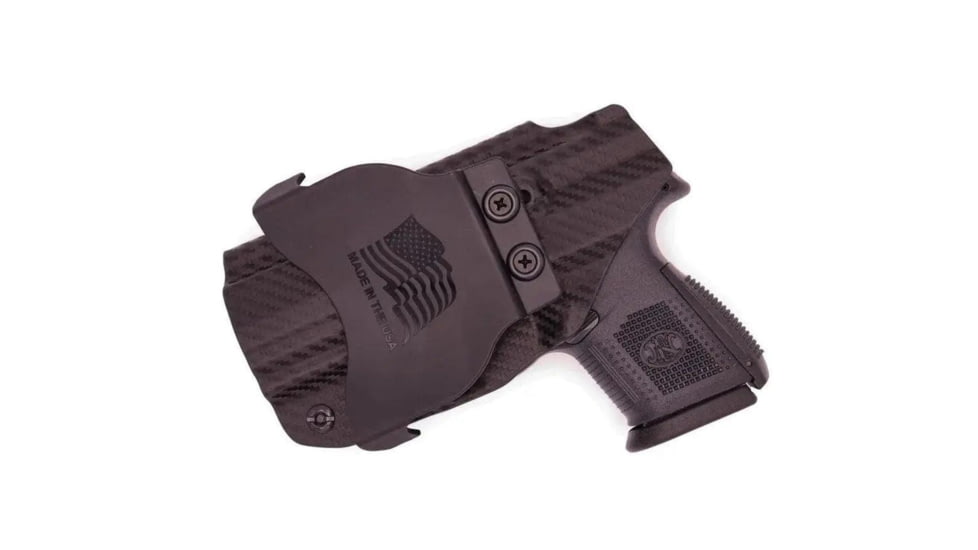 Rounded Fnh Fns-9 Compact Owb Kydex Paddle Holster, FNH-FNS9C-BK-LH-OWBPDL