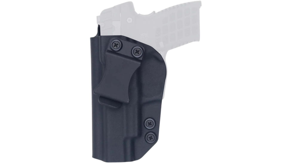 Rounded IWB Kydex Holster for Kel-Tec P15, Left Hand, Black, KTC-P15-BK-LH-VAR