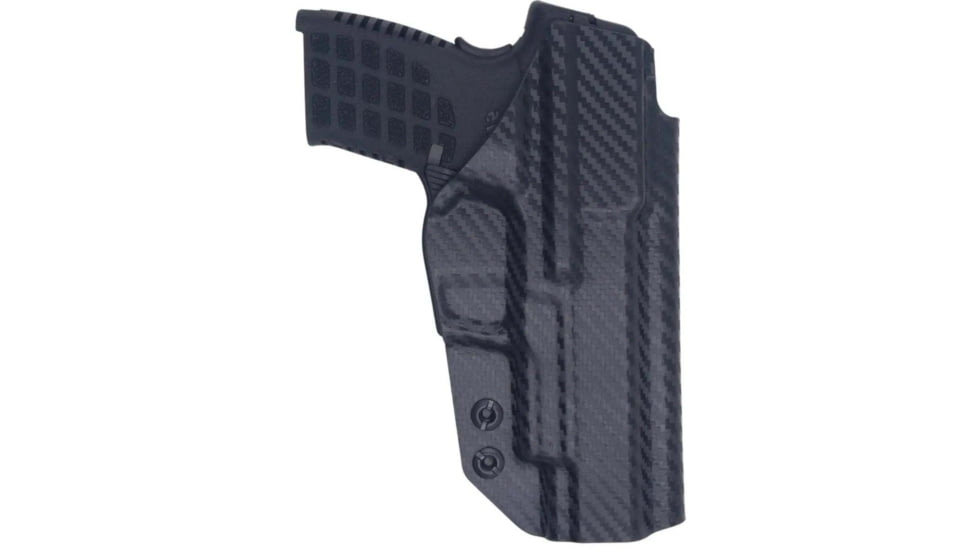 Rounded IWB Kydex Holster for Kel-Tec P15, Left Hand, Carbon Fiber Black, KTC-P15-CF-LH-VAR