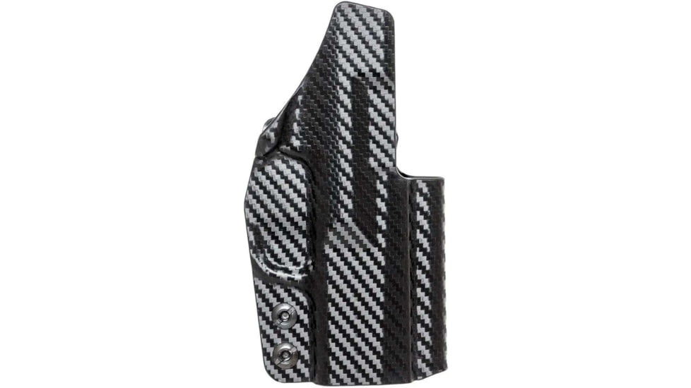 Rounded IWB Kydex Holster for Kel-Tec PR57, Left Hand, Carbon Fiber Black, KTC-PR57-CF-LH-VAR