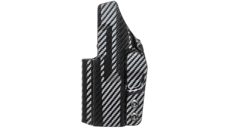 Rounded IWB Kydex Holster for Kel-Tec PR57, Right Hand, Carbon Fiber Black, KTC-PR57-CF-RH-VAR