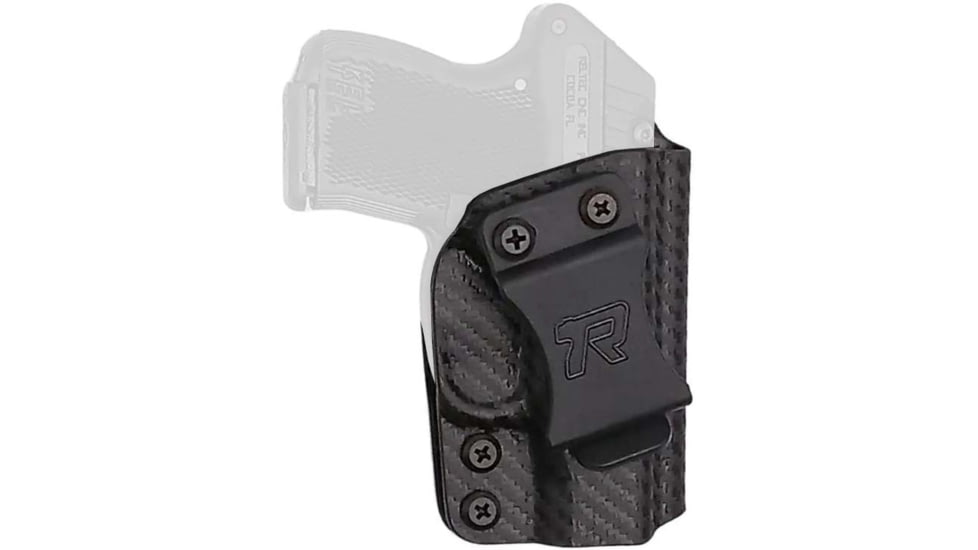 Rounded IWB Kydex Holster for Kel-Tec P32, Right Hand, Carbon Fiber Black, KTC-P32-CF-RH-VAR