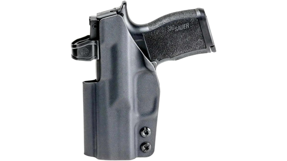 Rounded IWB Kydex Holster for IWI Jericho Enhanced Mid-Size, Left Hand, Black, IWI-JRO2MS-BK-LH-VAR