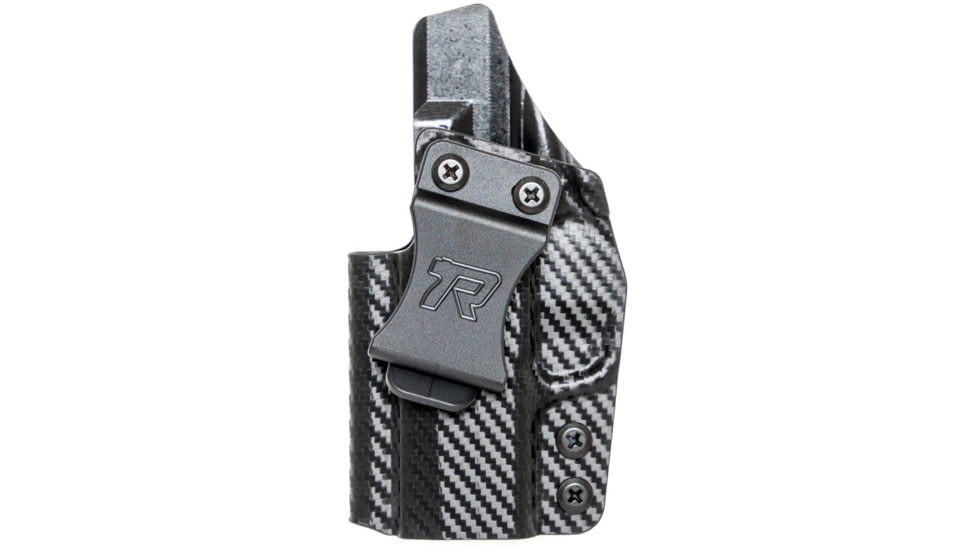 Rounded IWB KYDEX Holster, Ruger Max 9, Left Hand, Carbon Fiber, RGR-9MAX-CF-LH-VAR