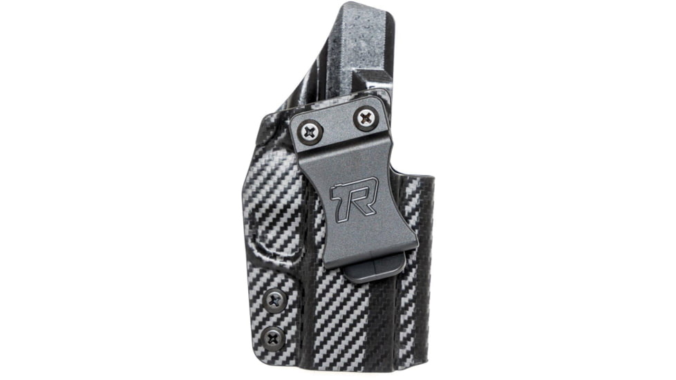 Rounded IWB KYDEX Holster, Ruger Max 9, Right Hand, Carbon Fiber, RGR-9MAX-CF-RH-VAR