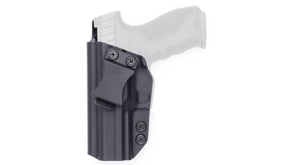 Rounded IWB KYDEX Holster, Stoeger STR-9, Left Hand, Black, STG-STR9-BK-LH-VAR