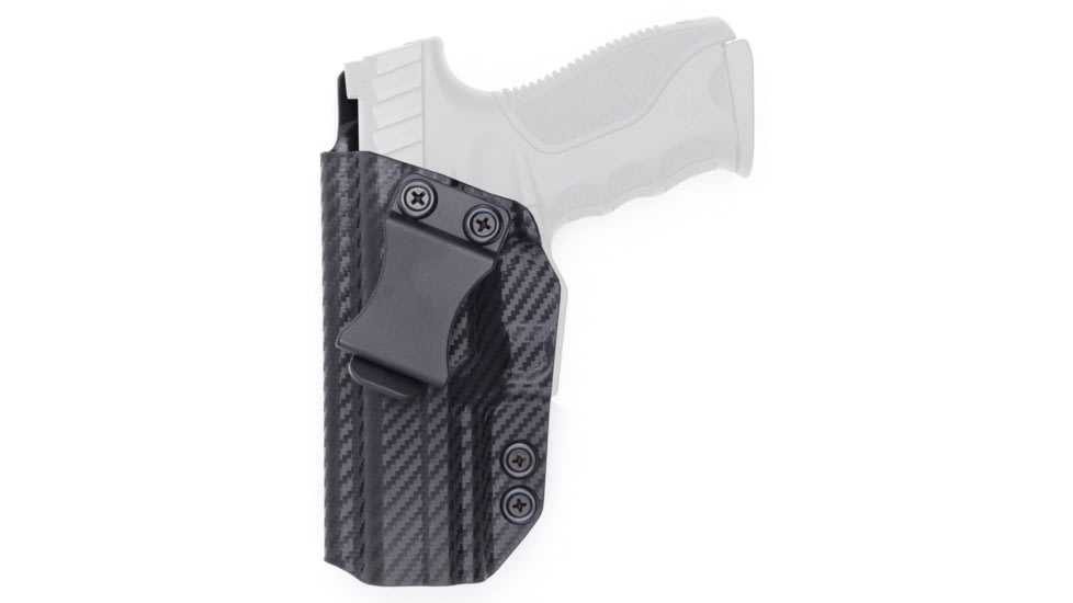 Rounded IWB KYDEX Holster, Stoeger STR-9, Left Hand, Carbon Fiber, STG-STR9-CF-LH-VAR