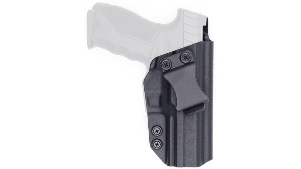 Rounded IWB KYDEX Holster, Stoeger STR-9, Right Hand, Black, STG-STR9-BK-RH-VAR