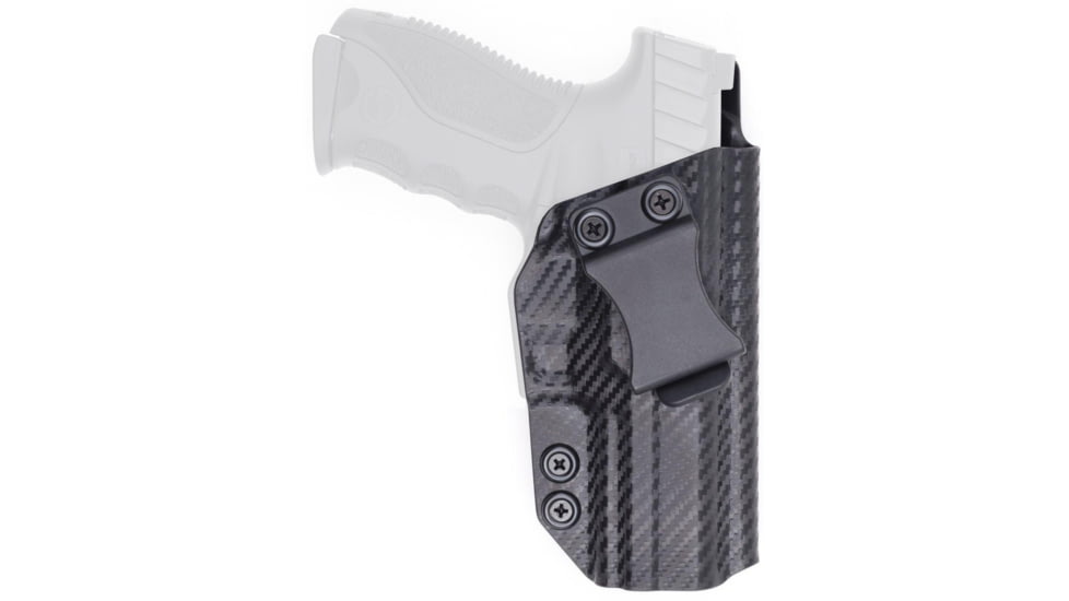 Rounded IWB KYDEX Holster, Stoeger STR-9, Right Hand, Carbon Fiber, STG-STR9-CF-RH-VAR