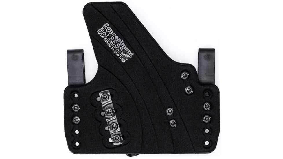 Rounded KYDEX Padded Hybrid Holster, Sig Sauer P320 FS /P320 CC /P320 X5, Right Hand, Carbon Fiber, SSR-P320FS-CF-RH-WDFOAM