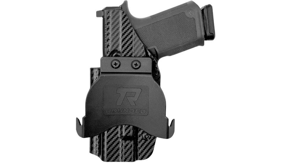 Rounded OWB Kydex Holster for Ruger RXM, Left Hand, Carbon Fiber Black, RGR-RXM-CF-LH-OWBPDL
