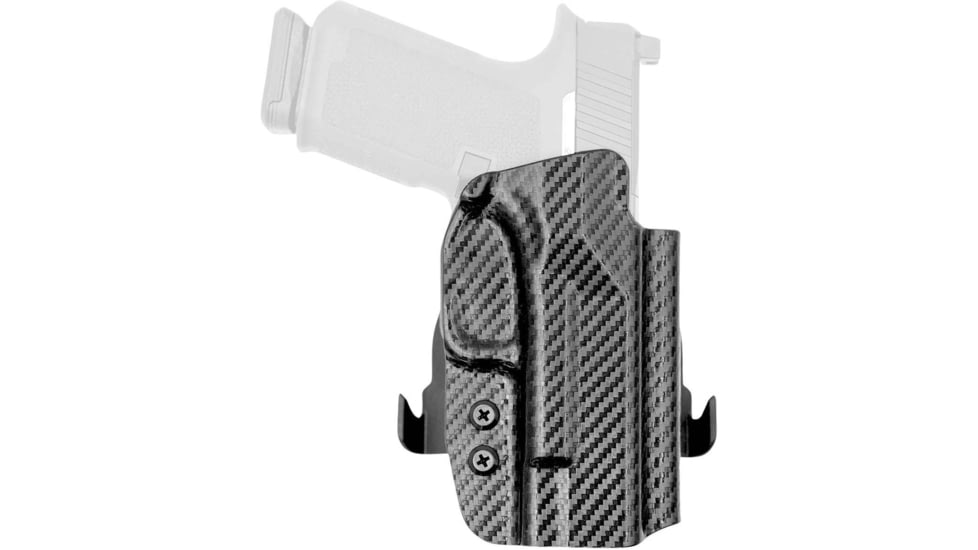 Rounded OWB Kydex Holster for Ruger RXM, Left Hand, Carbon Fiber Black, RGR-RXM-CF-LH-OWBPDL