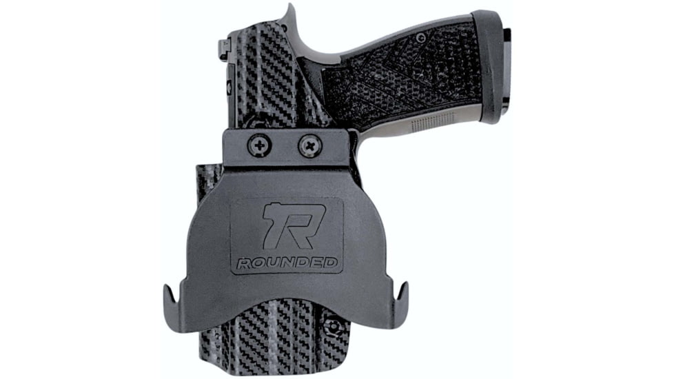 Rounded OWB Kydex Holster for Sig Sauer P365 AXG Legion, Left Hand, Carbon Fiber Black, SSR-P365AX-CF-LH-OWBPDL