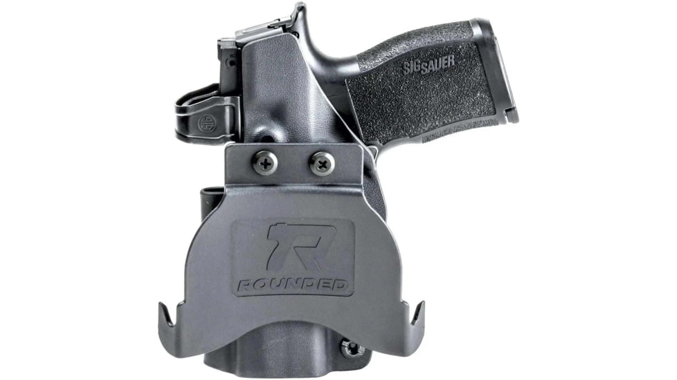 Rounded OWB Kydex Holster for IWI Jericho Enhanced, Left Hand, Black, IWI-JRO2-BK-LH-OWBPDL