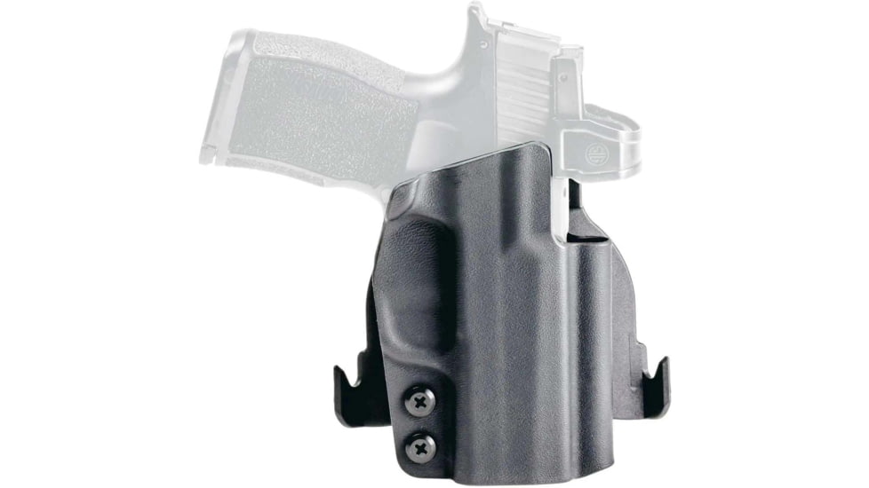 Rounded OWB Kydex Holster for IWI Jericho Enhanced, Left Hand, Black, IWI-JRO2-BK-LH-OWBPDL