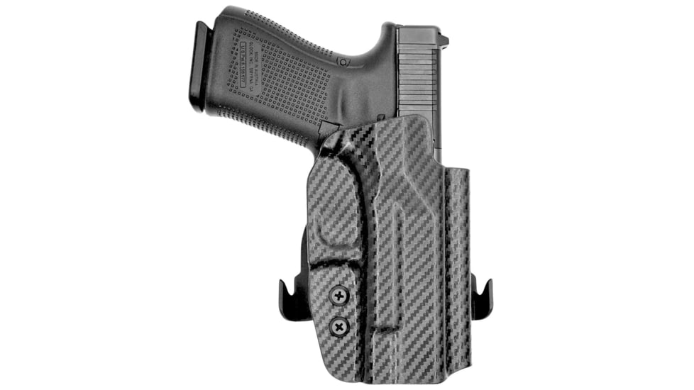 Rounded Paddle Holster Fits: Glock 22 Gen 5-6 Optic Ready, GLK-22G5-BK-RH-OWBPDL