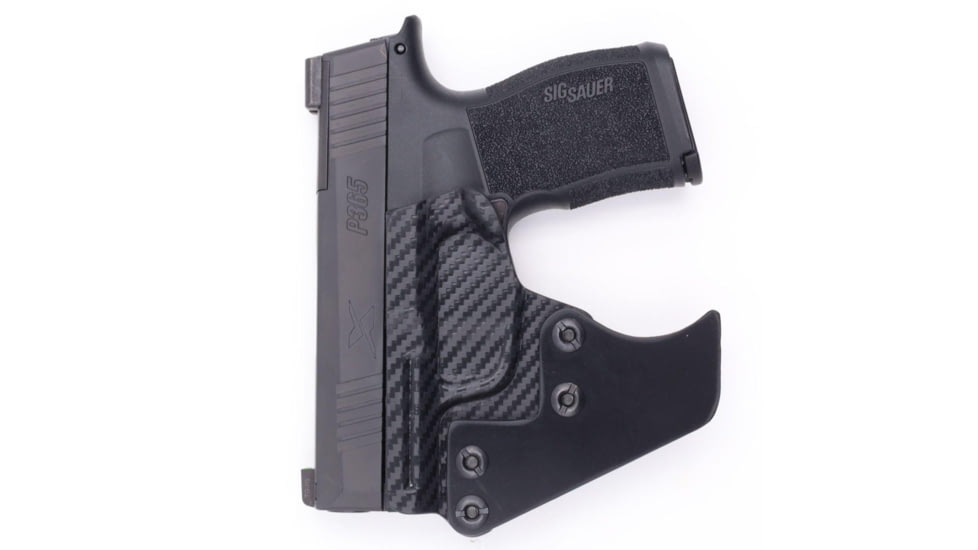 Rounded Pocket KYDEX Holster, Taurus G3, AMBI, Carbon Fiber, TRS-G3-CF-TGPCKT