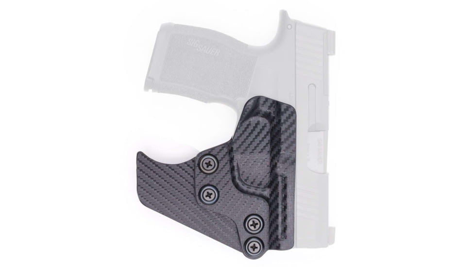 Rounded Pocket KYDEX Holster, Taurus G3, AMBI, Carbon Fiber, TRS-G3-CF-TGPCKT
