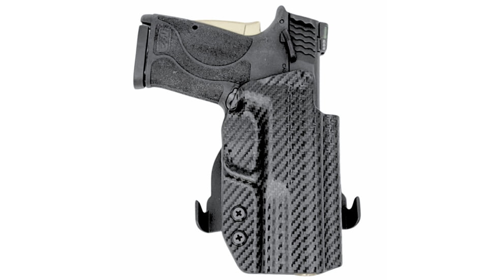 Rounded Smith &amp; Wesson Equalizer Paddle Holster Optic Ready, SWN-EQLZR-BK-LH-OWBPDL