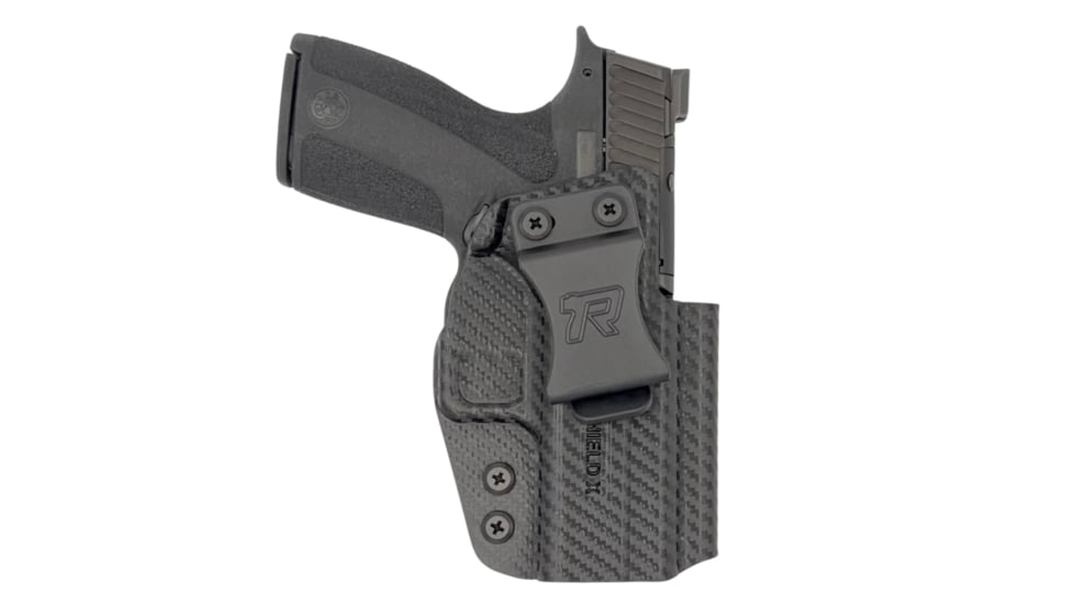 Rounded Smith &amp; Wesson M&amp;P Shield X Iwb Holster Optic Ready, SWN-SHIELDX-BK-RH-VAR