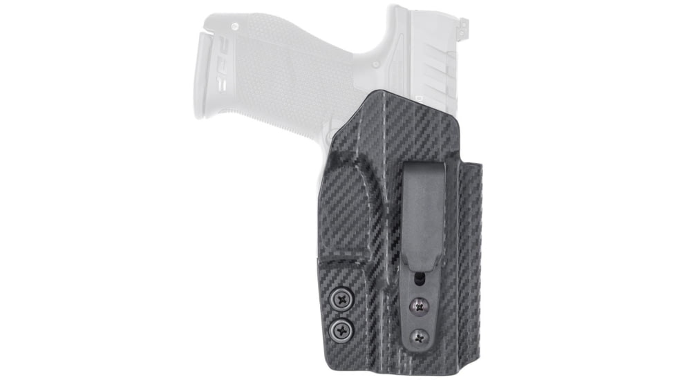 Rounded Tuckable IWB KYDEX Holster, Kimber Micro 9, AMBI, Carbon Fiber, KBR-MICRO9-CF-TUCK