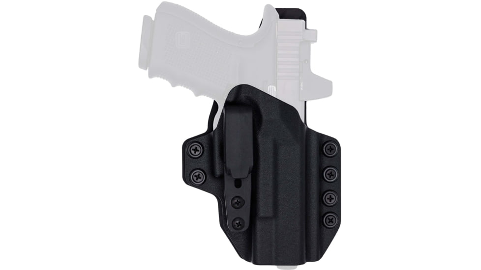 Rounded Tuckable KYDEX Armaloy Hybrid Holster, Walther CCP, Right Hand, Black, WTR-CCP-BK-RH-STPOLY