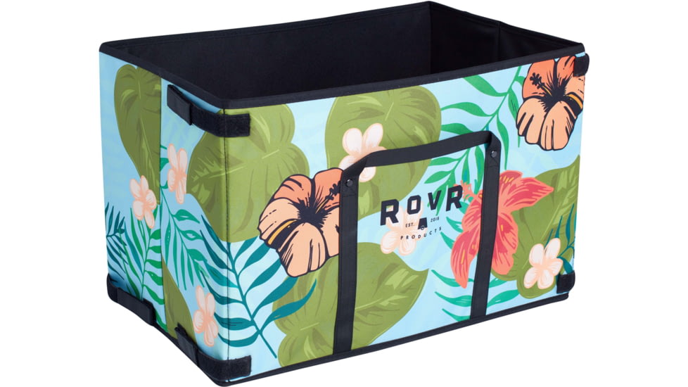RovR Products LandR 60 Quart Storage Bin, Aloha, 60 Quart, 60WGNALO