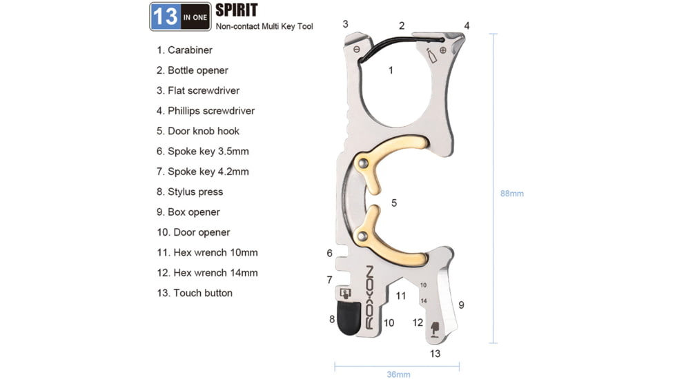 ROXON SPIRIT Multi-Key Tool
