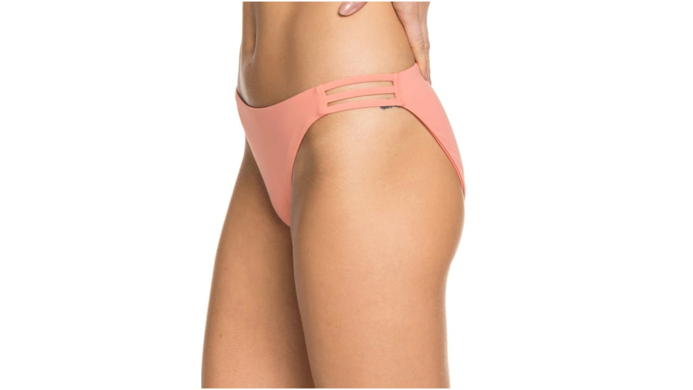 Roxy Beach Classics Full Bikini Bottoms - Womens, Terra Cotta, Small, ERJX403869-MJN0-S