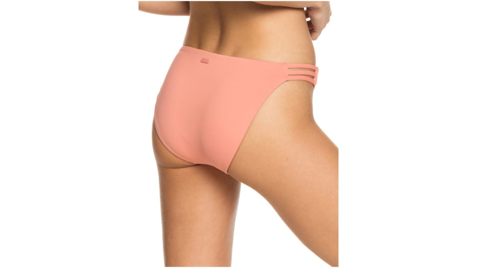 Roxy Beach Classics Full Bikini Bottoms - Womens, Terra Cotta, Small, ERJX403869-MJN0-S