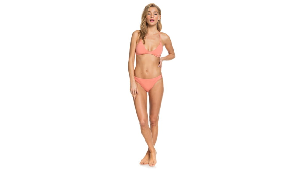 Roxy Beach Classics Full Bikini Bottoms - Women's, Terra Cotta, Small, ERJX403869-MJN0-S