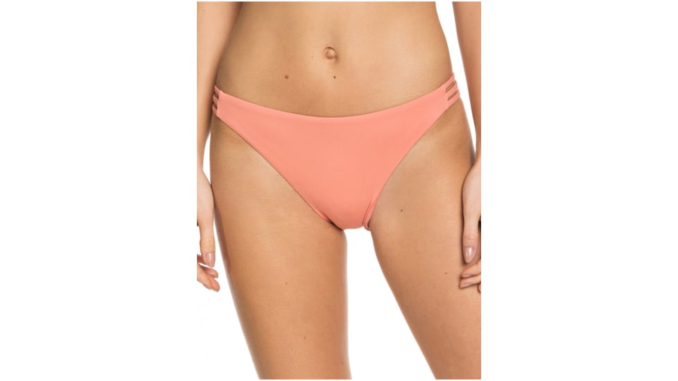 Roxy Beach Classics Full Bikini Bottoms - Womens, Terra Cotta, Small, ERJX403869-MJN0-S