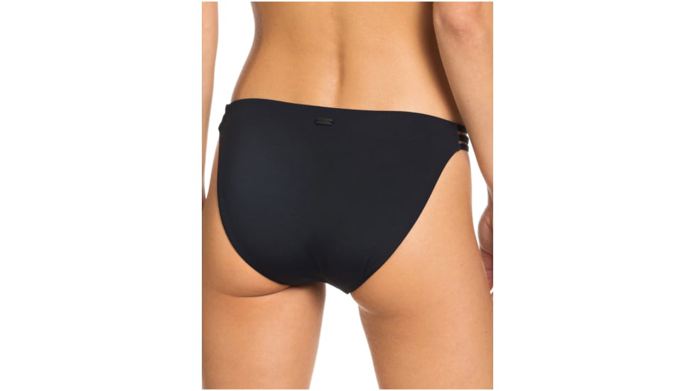 Roxy Beach Classics Full Bikini Bottoms - Womens, True Black, Small, ERJX403869-KVJ0-S