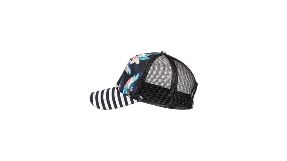 Roxy Beautiful Morning Trucker Hat - Womens, Anthracite Tropicoco, One Size, ERJHA03678-KVJ7-