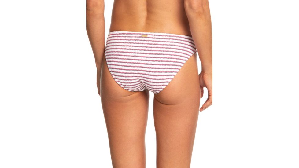 Roxy Chasing Love Full Bikini Bottoms - Womens, Bright White, Small, ERJX403750-WBB0-S