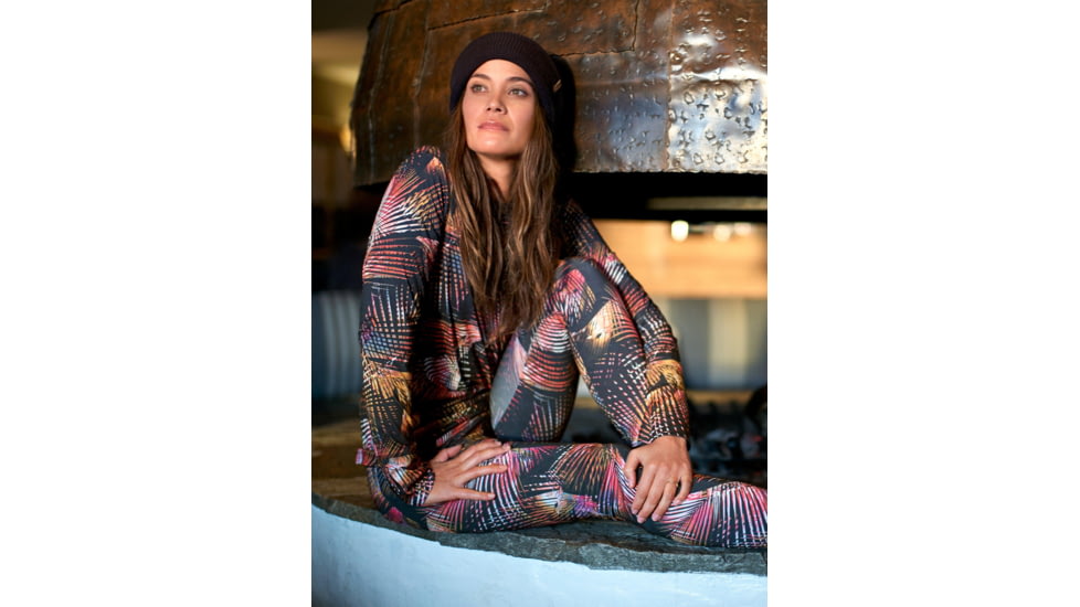 Roxy Daybreak Leggings - Womens, Night Palm, Small, ERJLW03010-KVJ1-S