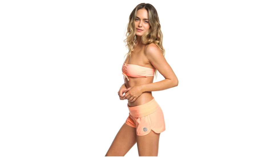 Roxy EndleShort Sleeve Summer Boardshorts - Women's, Terra Cotta, Medium, ERJBS03078-MJN0-M